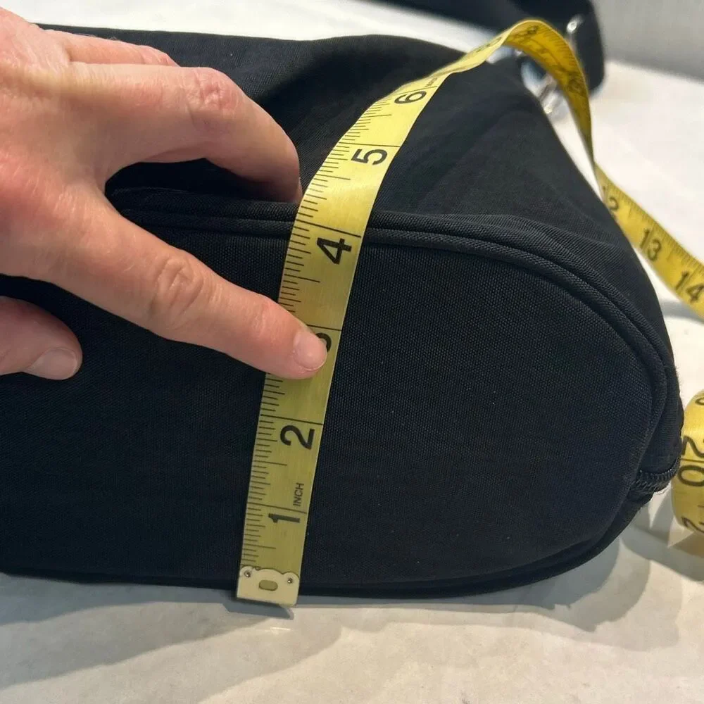 Baggallini Black Shoulder Bag Crossbody Purse Adjustable Strap